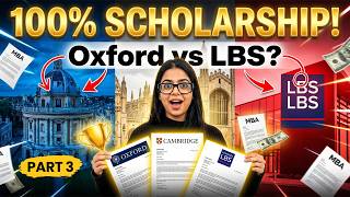 Oxford MBA Part 3 : Offers, 100% Scholarship &amp; Interview Tips from Laidlaw Scholar