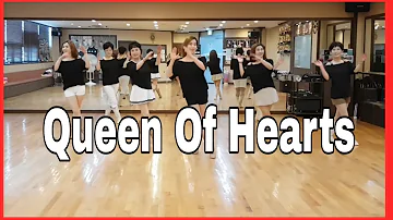 Queen of Hearts- Line Dance (Easy Intermediate ) Astrid Kaeswurm