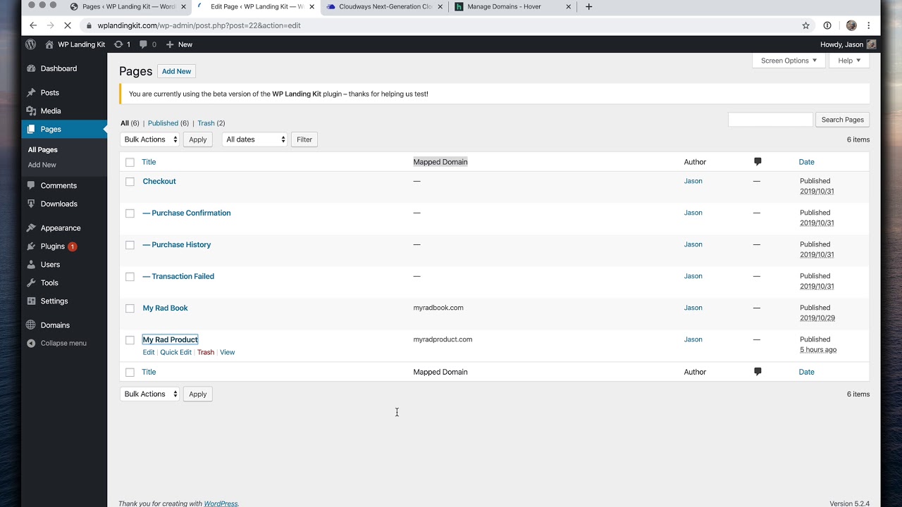WP Landing Kit Beta - YouTube
