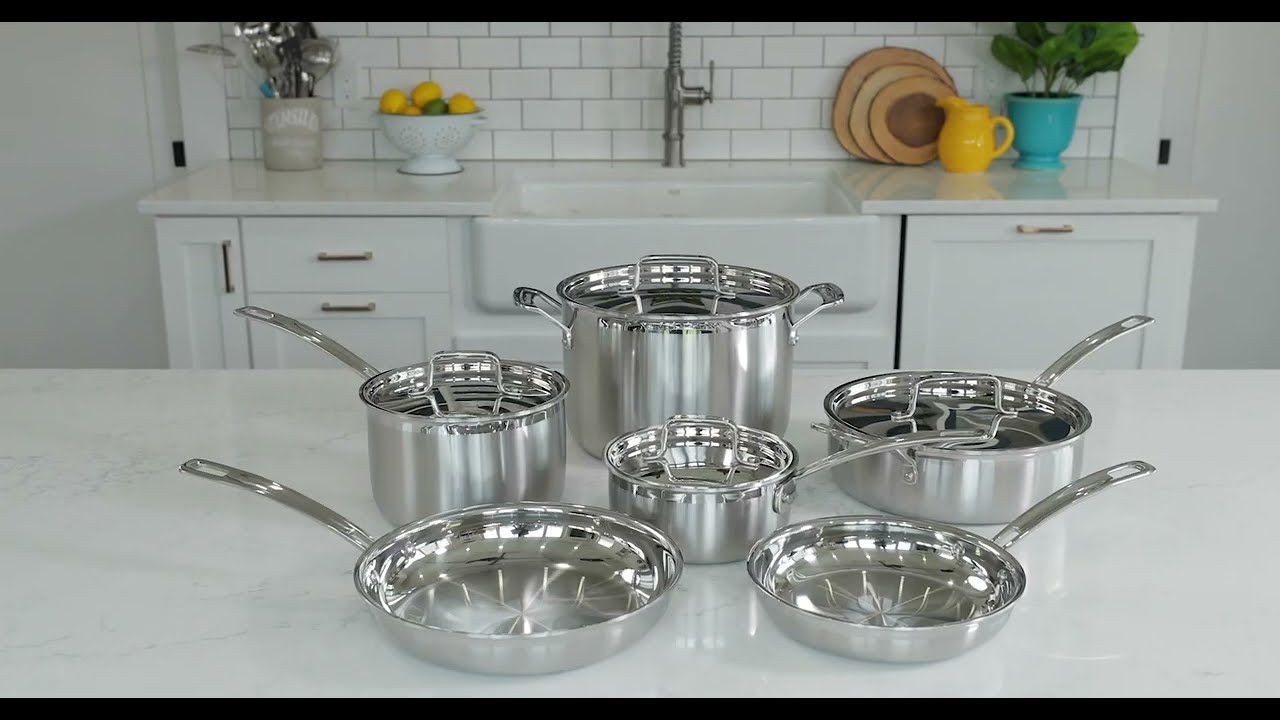 12-Piece MultiClad Pro Cookware Set