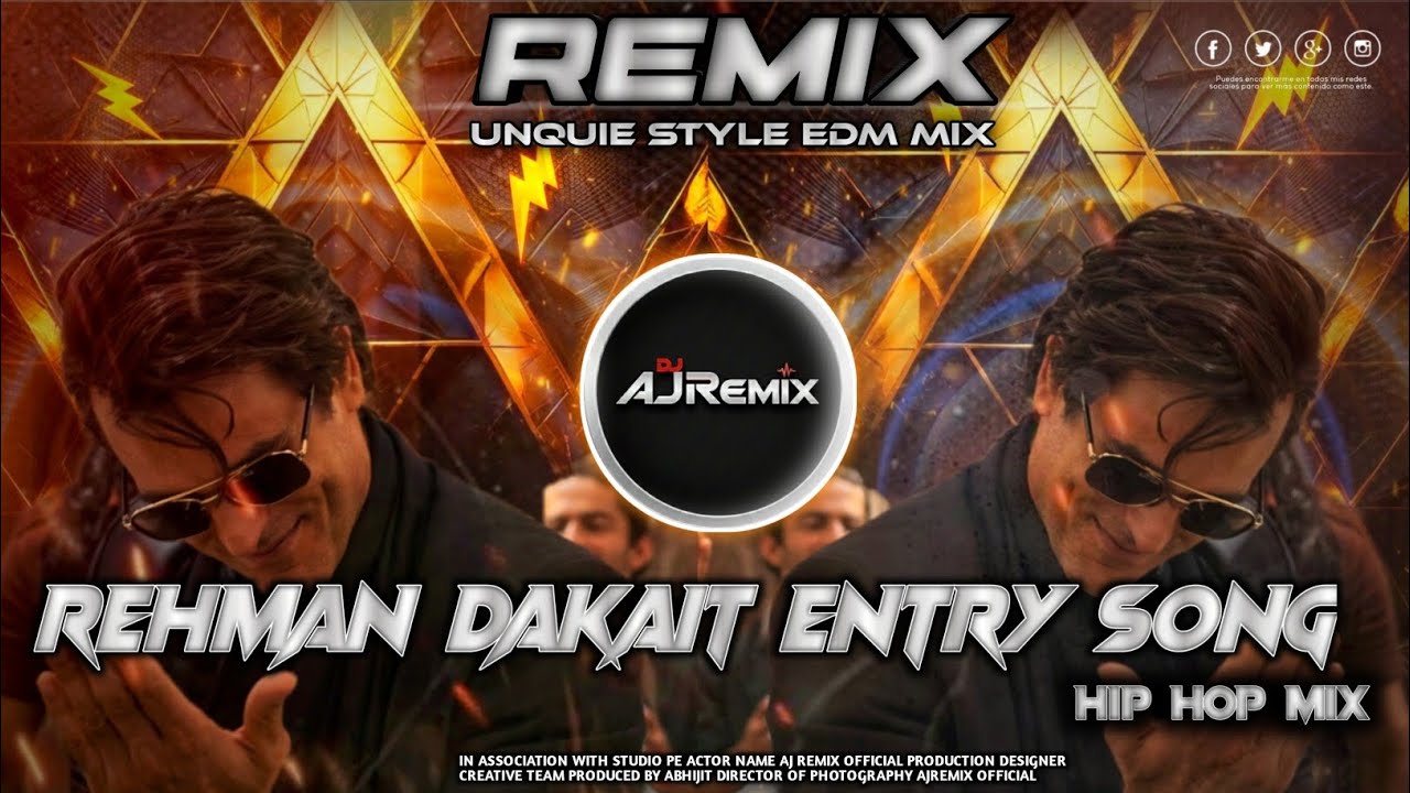 Rehman Dakait Entry Song 🔥 | HIP HOP x DROP MIX | DJ Lucifer x DJ AJ Remix | Viral 2025