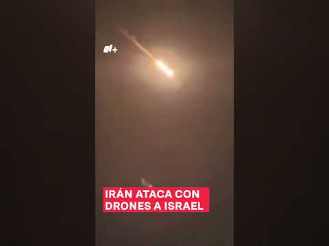 Irán lanza ataque con drones y misiles contra Israel #nmas #israel #iran