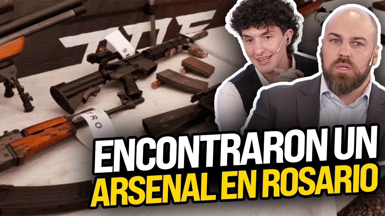 ARSENAL enterrado en Rosario: fusiles de alto poder y un posible plan contra el gobernador