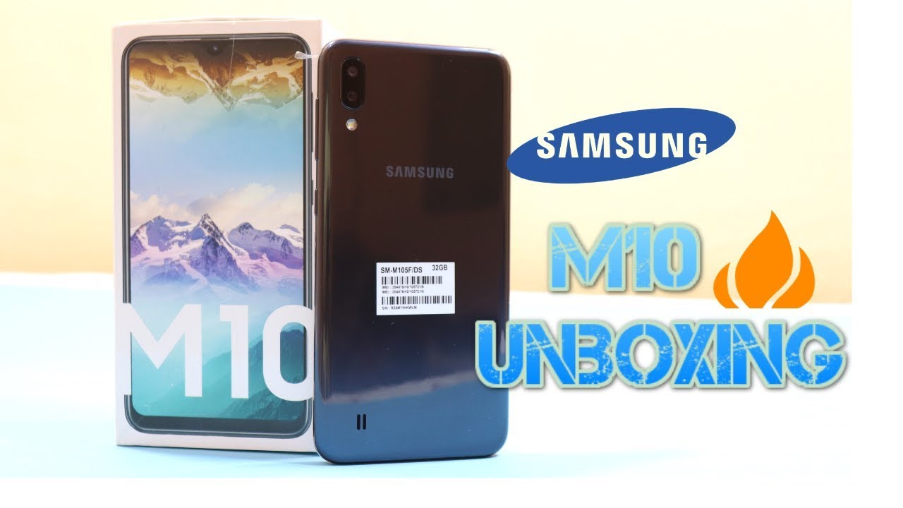Samsung Galaxy M10 Unboxing & Handson | Entry level budget device
