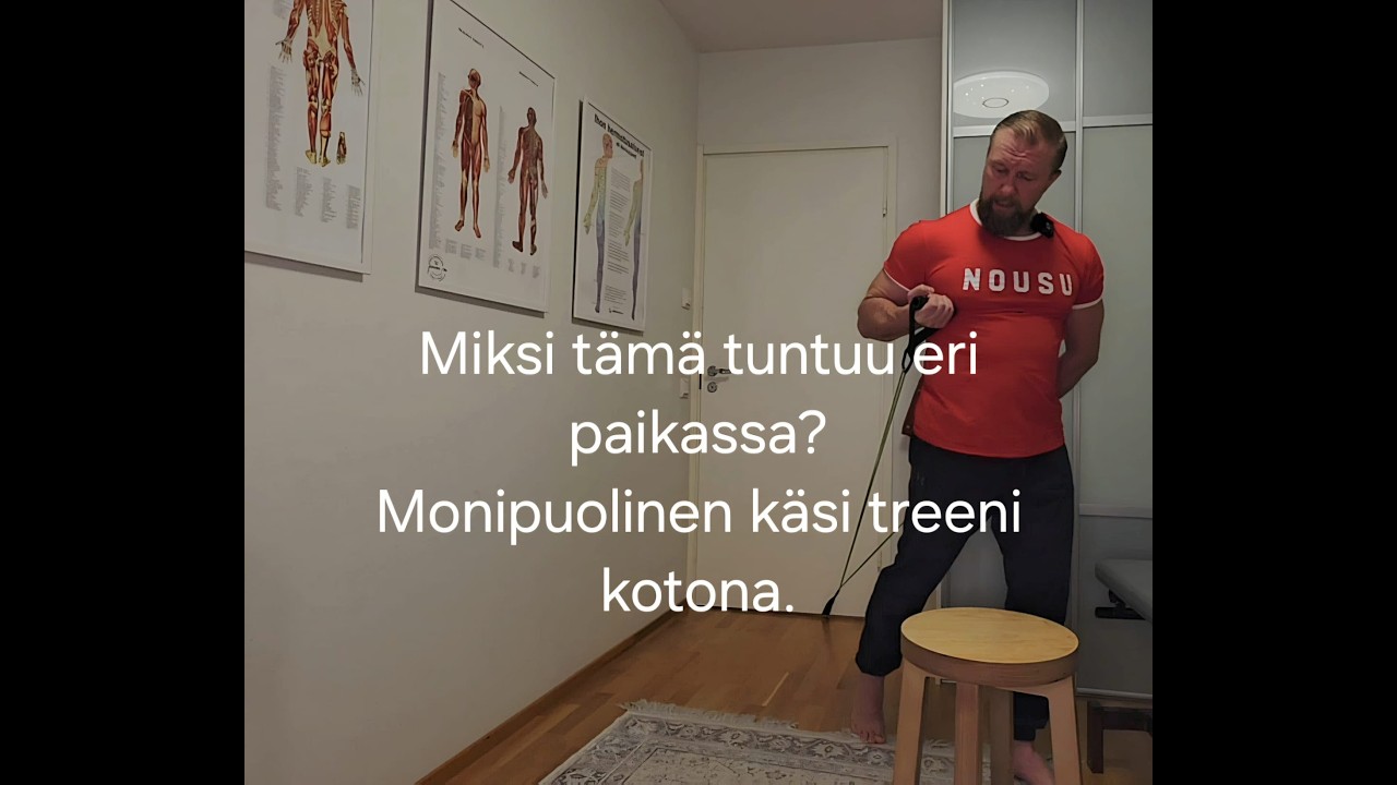 Sama lihas, eri kulma. Miksi hauis ja ojentaja pitää treenata useasta suunnasta?