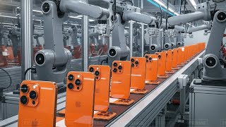 Inside Apple Iphone 17 Pro Max Factory Orange Edition Factory Production Line Full Process