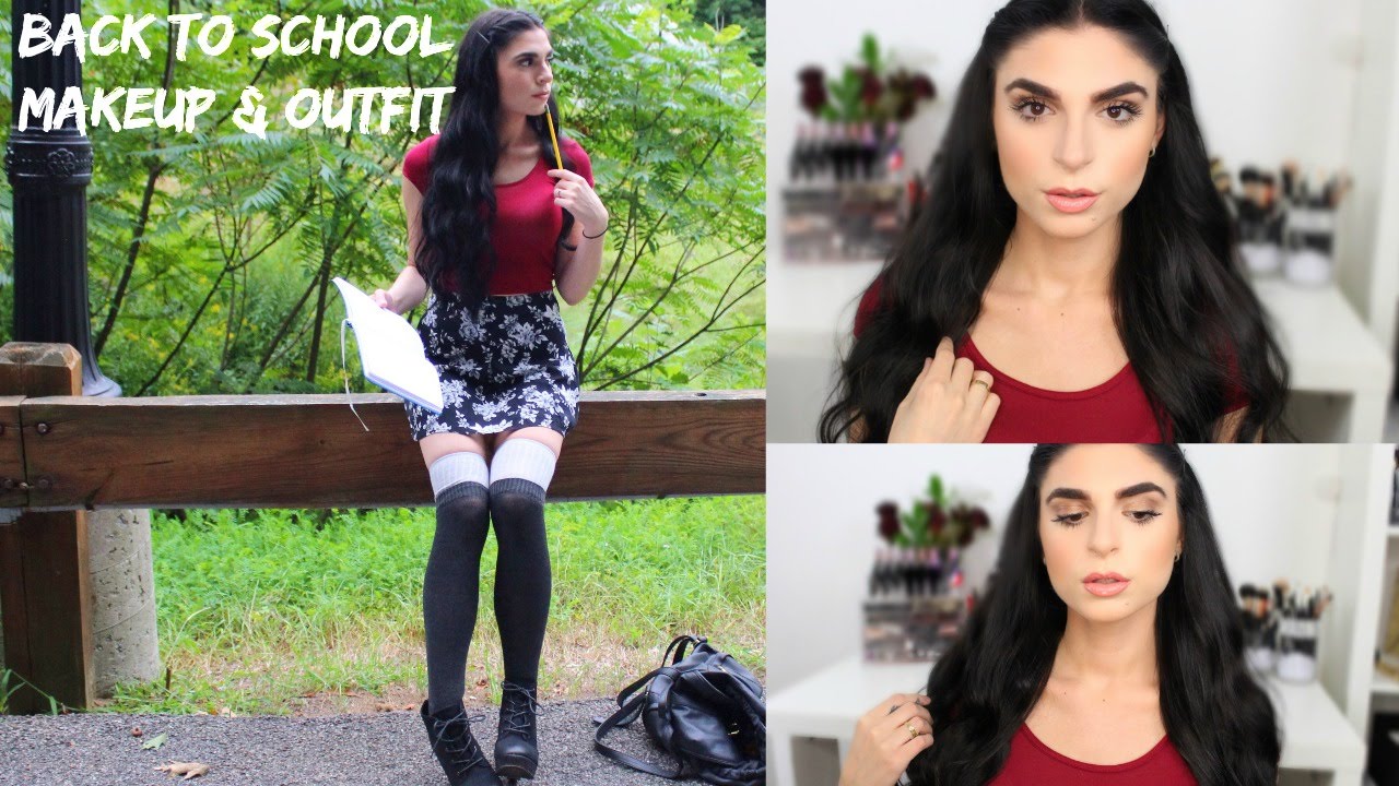 Back To School Makeup & Outfit Bethany Mota Collection | Collab