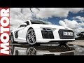 Audi R8 V10 Plus | Performance Car of the Year 2017 contender | MOTOR