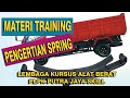 Driver Tambang Wajib Tau...! Cek Bagian Spring Unit DT Materi Pelatihan #Part 41