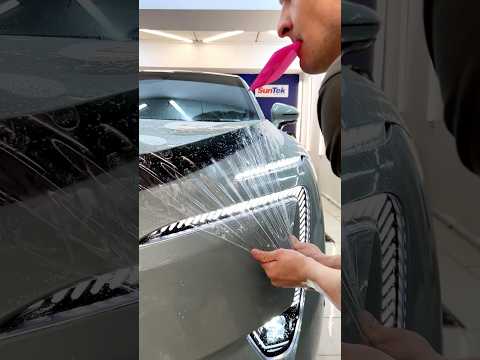 А вы узнали автомобиль, который мы оклеили?🤔 #detailing #детейлинг #ppf #детейлингмосква