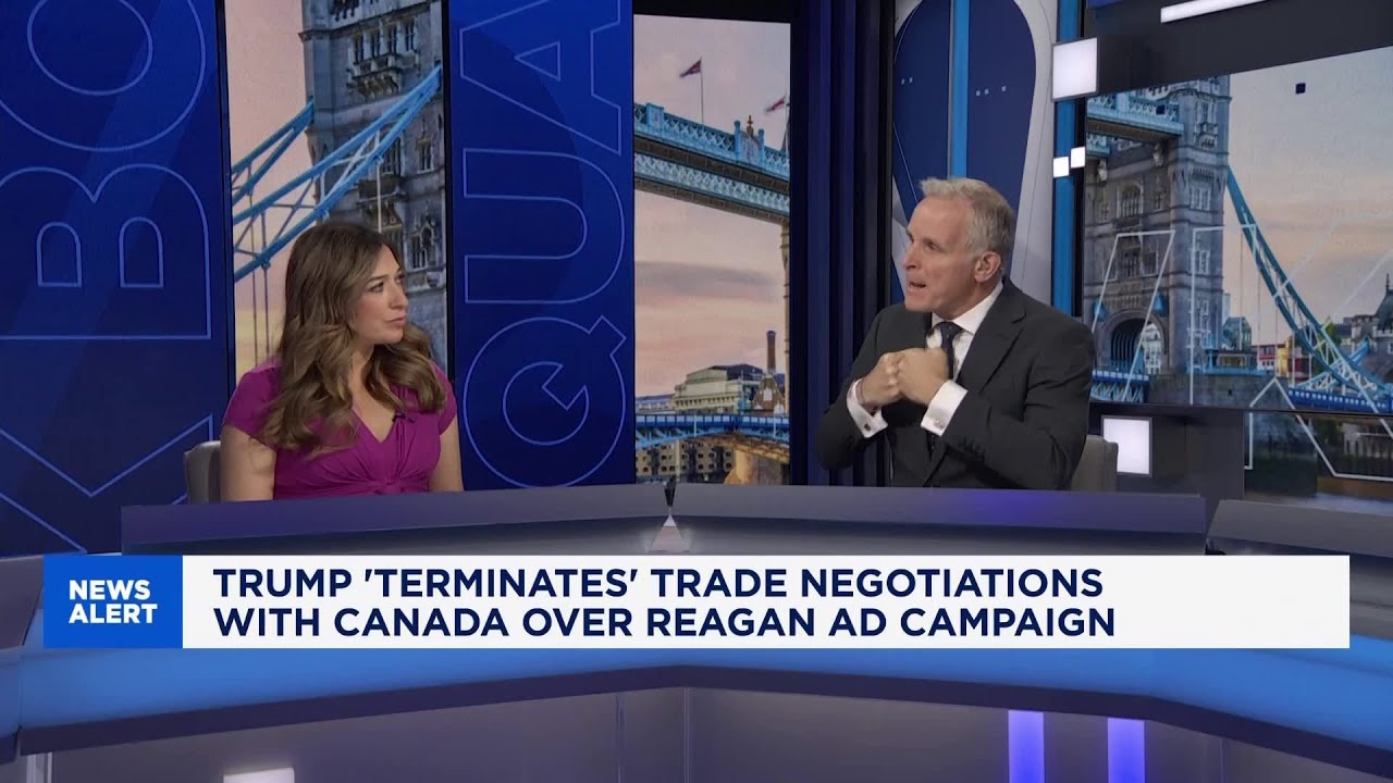 Трамп против Канады: торговые переговоры прекращены из-за рекламы Рейгана