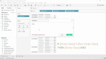 73 Finding the Second Purchase Date with LOD Expressions