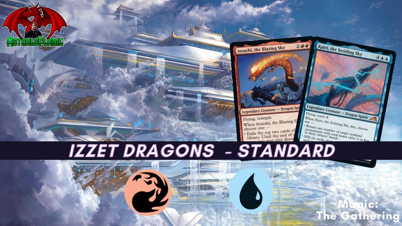 🔴🔵 Izzet Dragons | MTG Arena | Standard | Deck Tech