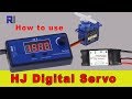 How to use HJ Digital Servo motor and ESC tester