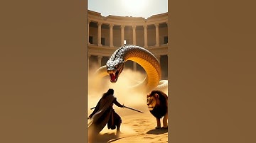 Battle of a Brave Man vs the Giant Python"#shorts #viralvideo #tiger #training #ai #animals