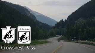 Highway 3 through Crowsnest Pass