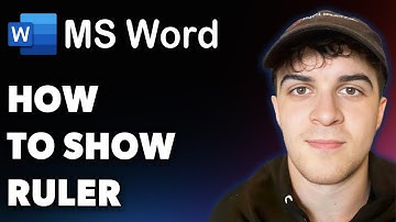 How to Show Microsoft Word Ruler (Full 2025 Guide)