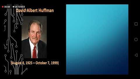 Algoritmo de Huffman. - matemáticas discrets