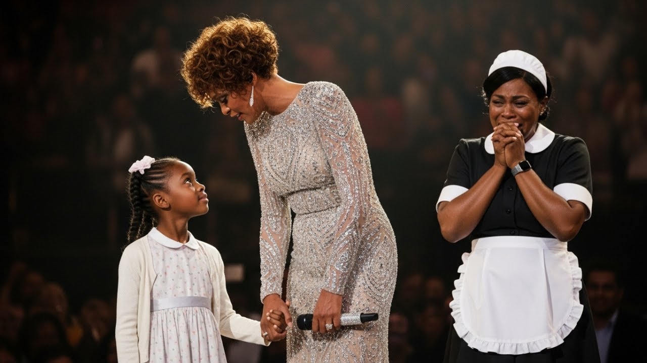 Whitney Gave Her Black Housekeeper’s Daughter a Chance on Stage — What the  Girl Did Moved Thousands