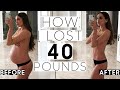 FLAT STOMACH 6 MONTHS AFTER BABY | How I Lost 40 lbs