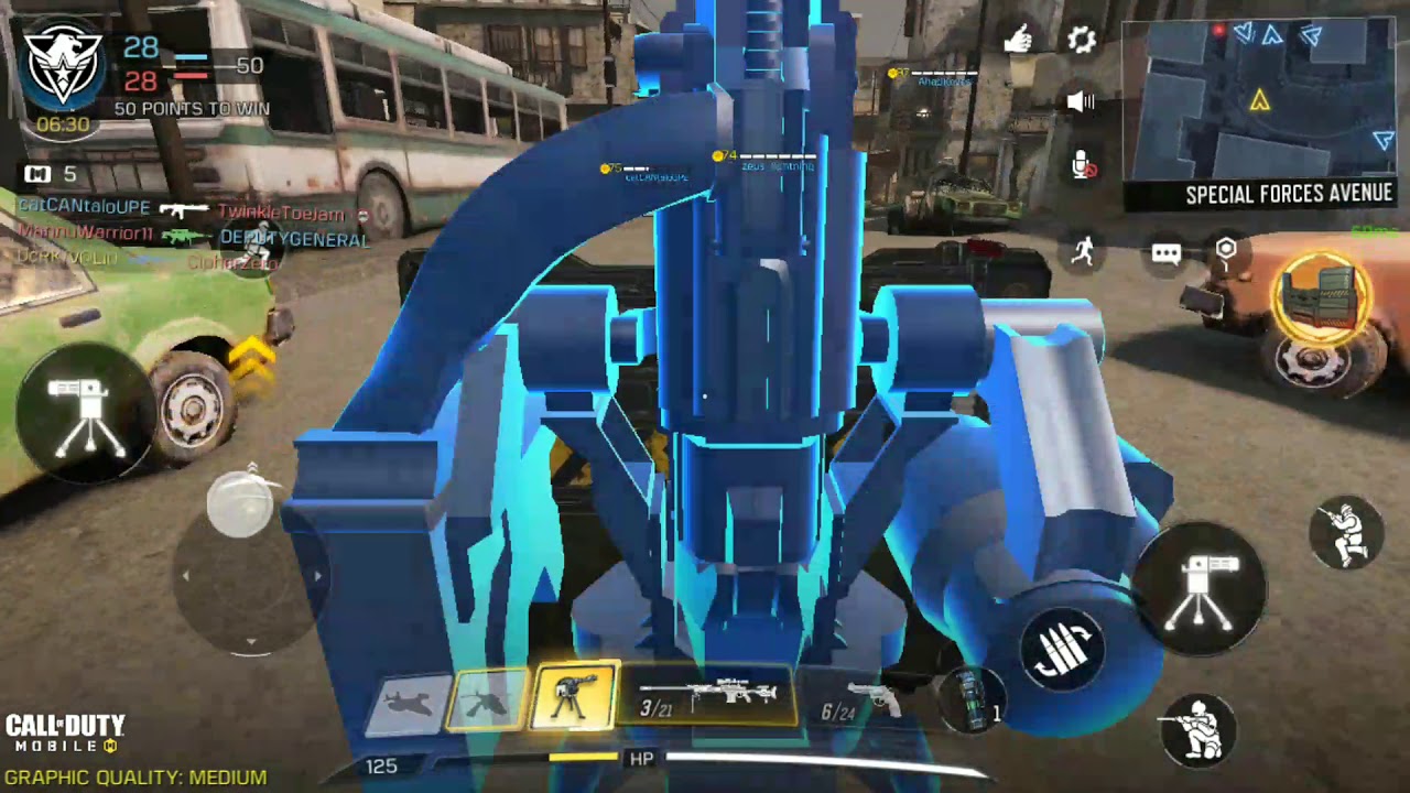 22 Kills :Front line team death match :CALL OF DUTY