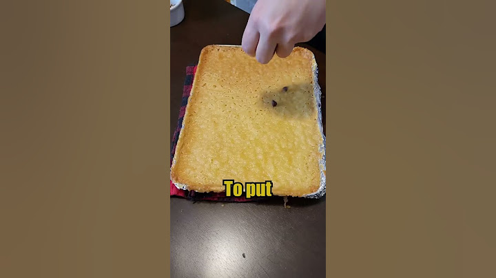 Shortbread but it’s shiny (worst rated recipe)