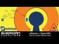 pfSense | OpenVPN | How to setup remote user access