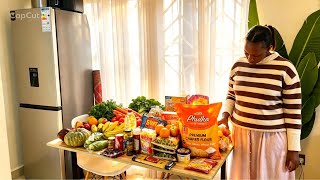 KAMPALA LIVING Monthly grocery Haul food restock and home organization
