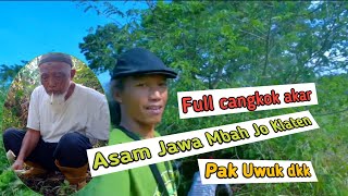 cangkok akar asam Jawa ✓mbah jo✓pak uwuk✓rekan rekan petani bonsai Klaten #keduktube #kedukbonsai