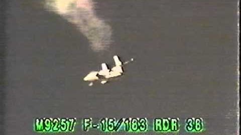 F-15 Upright Spin Flight Test with aircraft audio