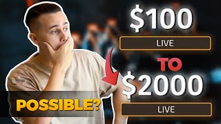 $100 to $2000 pt. 1 | Pocket Option trading | Binary options trading