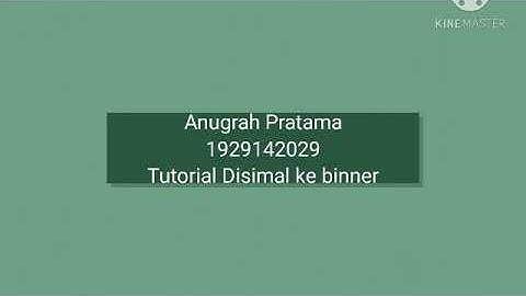 Tutorial membuat Encoder desimal ke biner 1