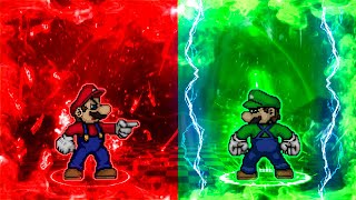 [MUGEN] ║ Mario is the winner (1p, 2p) VS Chaos-Super Luigi (10p) ║ [Request]