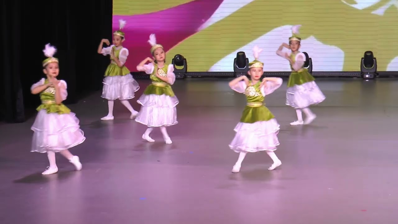35  Начальная школа VISTA school   Казахский танец Шашу