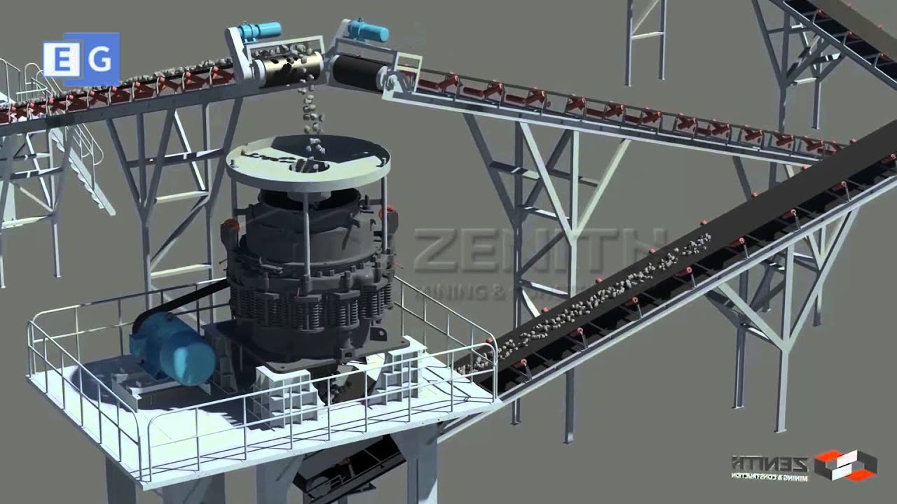 Дробильный комплекс ZENITH - YouTube