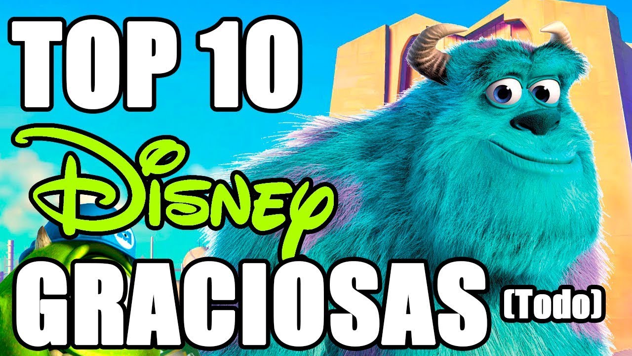 Top 10 Peliculas chistosas de TODO Disney literal YouTube