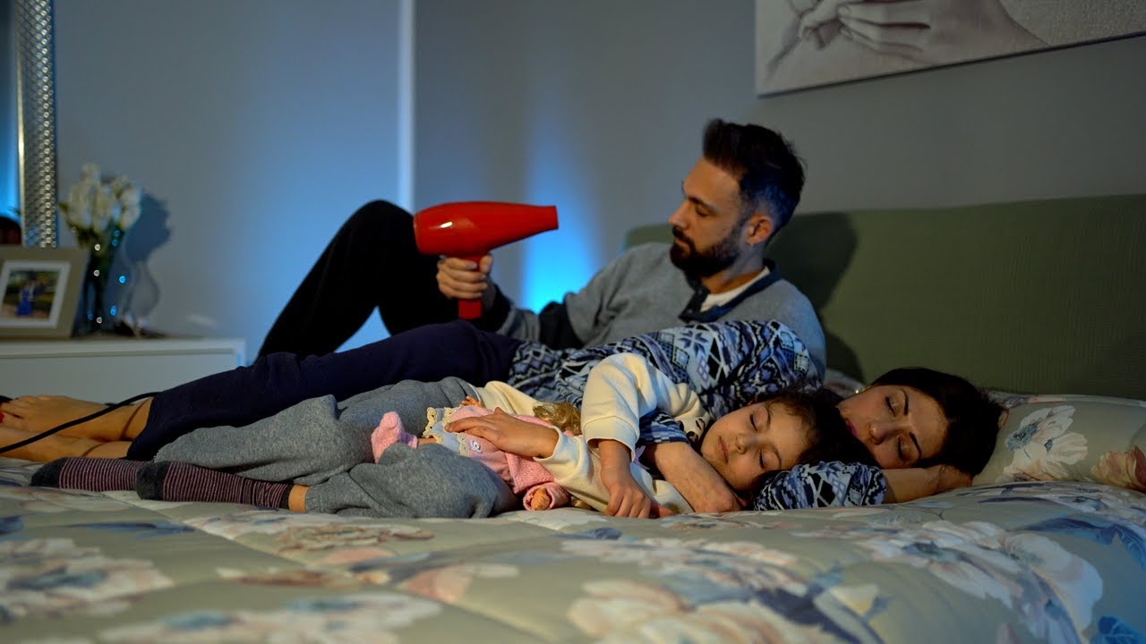 Hair Dryer ASMR for Deep Sleep 😴 Family Relax After a Long Day