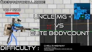 Uncle MG + LV2 Fortress P.E.M VS Über.Elite Bodycount | [Stick Warfare: Blood Strike] screenshot 5