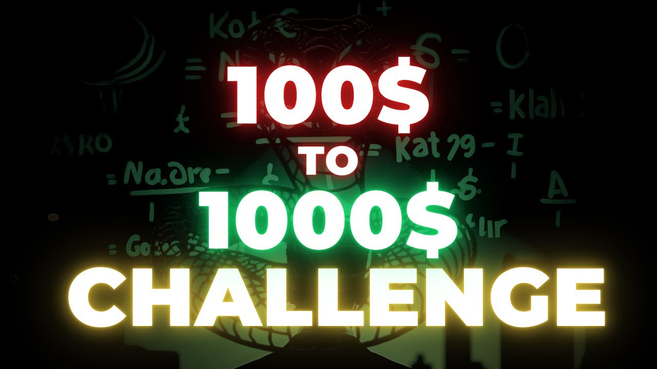 My Honest Attempt to Turn $100 into $1000 (part 1)