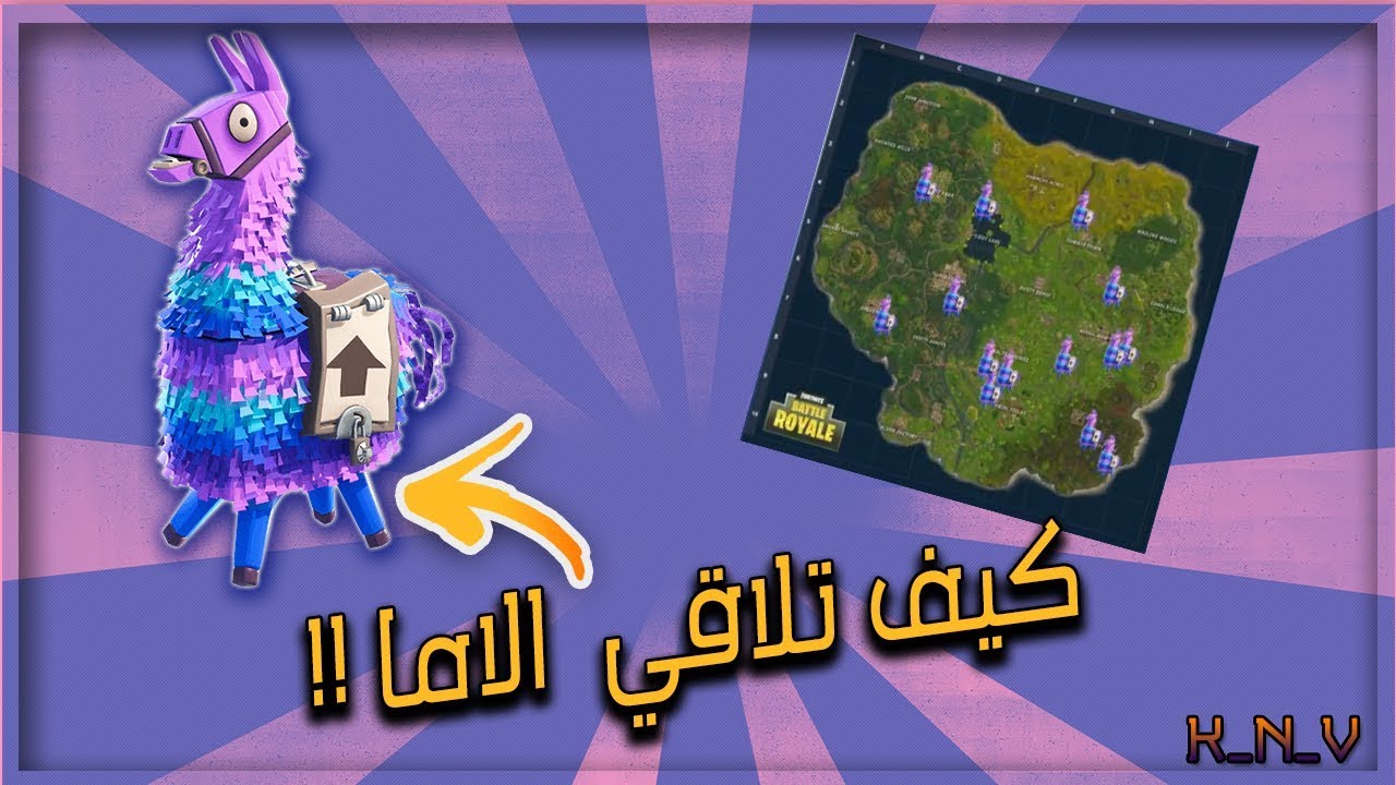 لاما فورت نايت