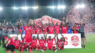 SIMBA Walivyokabidhiwa KOMBE LAO la UBINGWA wa SIMBA SUPER CUP