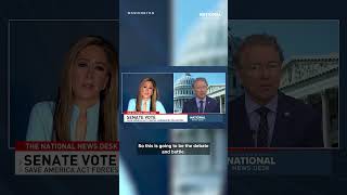 Does Senate have votes to pass SAVE AMERICA ACT Kentucky Senator weighs in