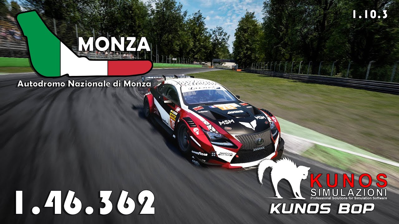 Assetto Corsa Competizione | Lexus RC-F GT3 | Monza | 1.46.362 (Hotlap + FREE Setup)