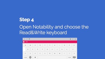 Read&Write for the iPad