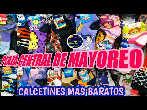 Ídolo La Internet metálico PLAZA CENTRAL DE MAYOREO: CALCETINES BARATOS PARA NEGOCIO O USO PERSONAL -  YouTube