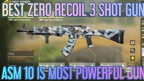 Best ASM10 Gunsmith Loadout Attachments in COD Mobile