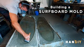 Building a Surfboard Blank Mold
