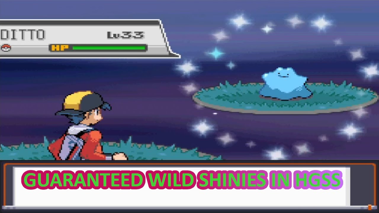 GUARANTEED WILD SHINY POKEMON IN HEART GOLD AND SOUL SILVER(How to RNG Wild  Pokemon in HGSS) 
