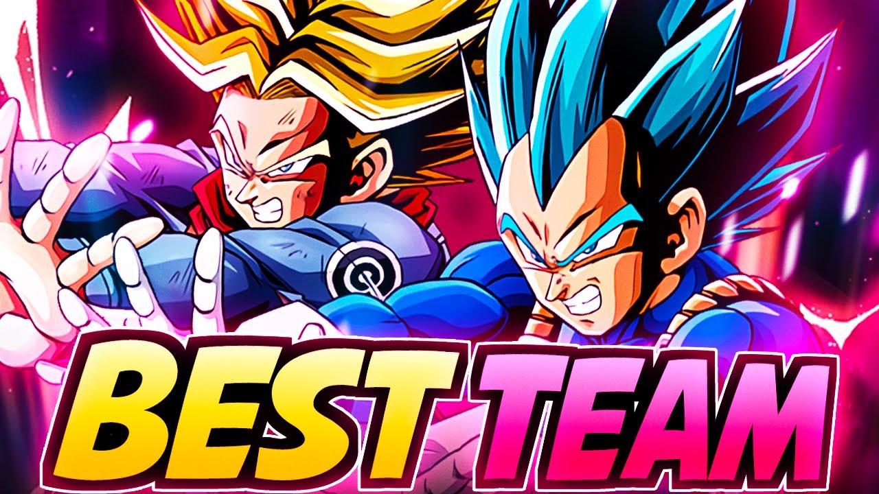 THE BEST TEAMS FOR LR VEGETA & TRUNKS! UNKILLABLE! DBZ Dokkan Battle