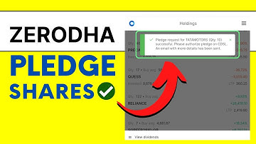 How To Pledge Shares In Zerodha Kite? Pledge Stock for Margin